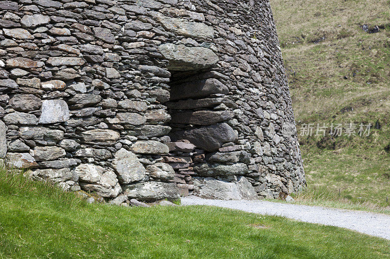 Staigue Stone Fort在Kerry县，爱尔兰